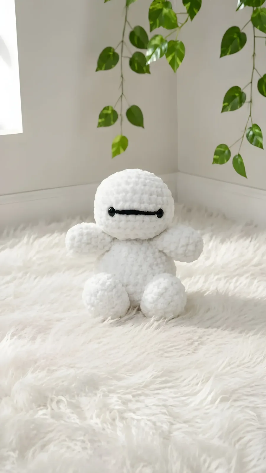 Chunky Robot Plush Amigurumi Crochet Pattern