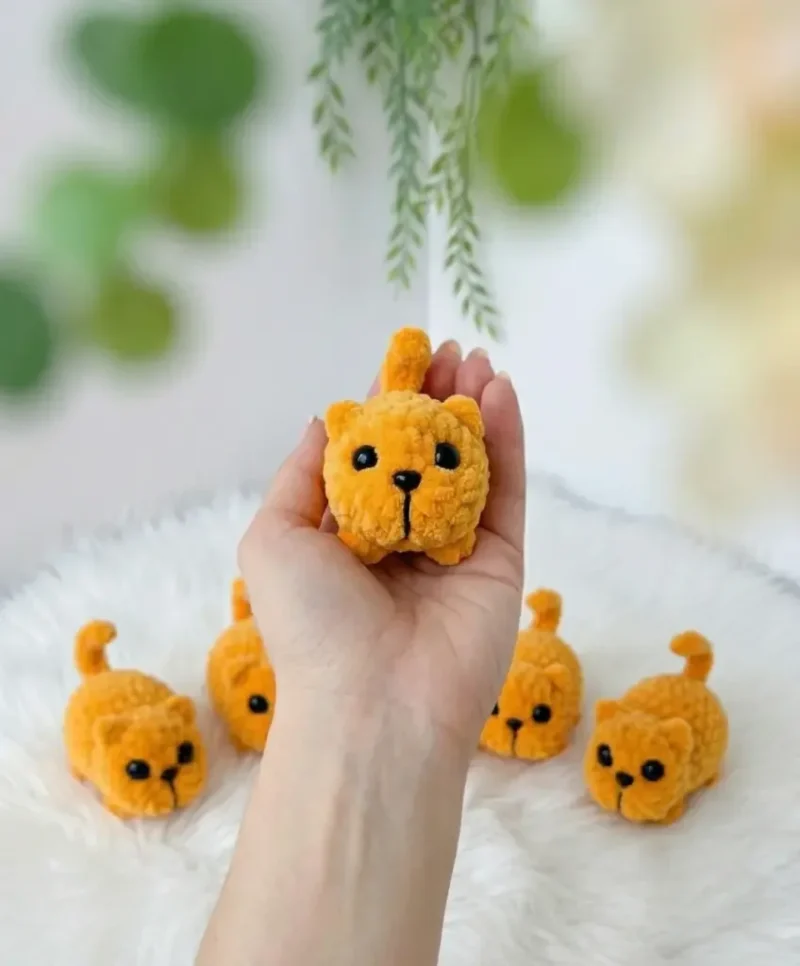 Crochet puppy amigurumi in one continuous piece — photo 2