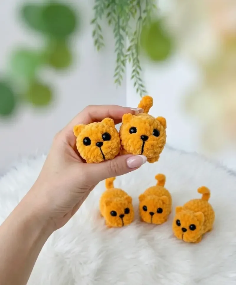 Crochet puppy amigurumi in one continuous piece — photo 3