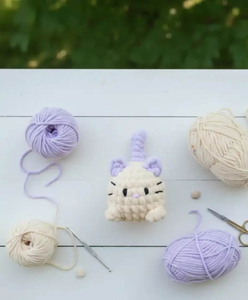 A no-sew amigurumi cat pattern for beginners — photo 2