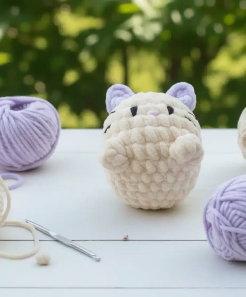 A no-sew amigurumi cat pattern for beginners — photo 3