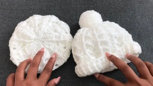 Shell Stitch Baby Hat Pattern for Newborn to 6-12 Months
