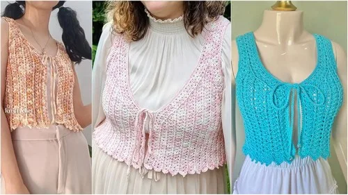 Shell stitch crochet top pattern for every size