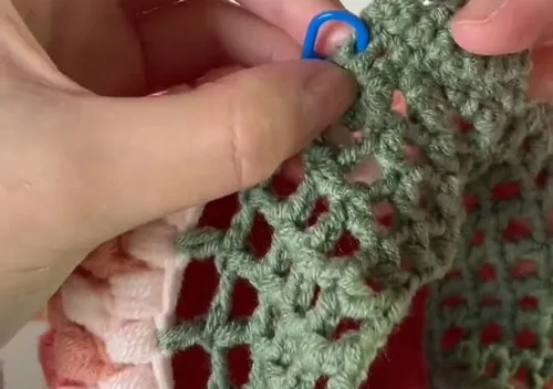 Spring crochet bag pattern with G and GV stitch texture — photo 4