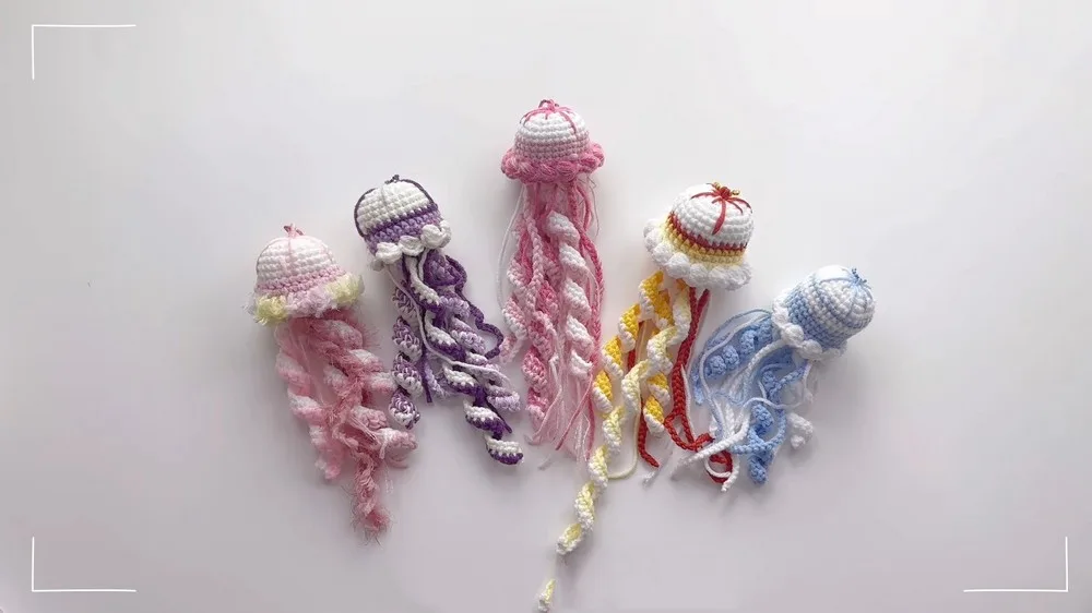 Crochet jellyfish amigurumi: a round-by-round guide