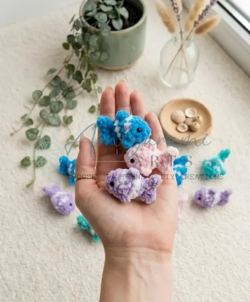 Easy plush fish amigurumi crochet pattern — photo 2