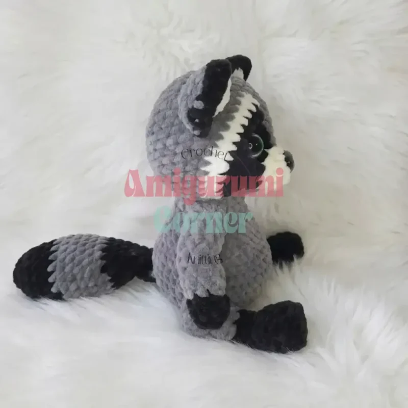 Fox, raccoon, and bunny amigurumi plushy pattern — photo 3