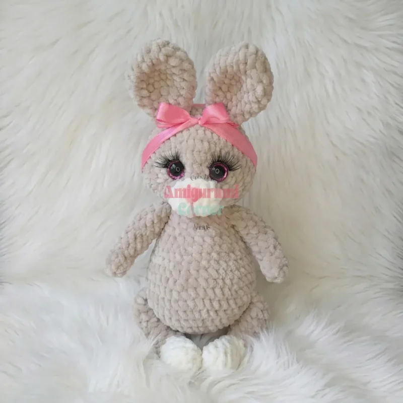 Fox, raccoon, and bunny amigurumi plushy pattern — photo 4