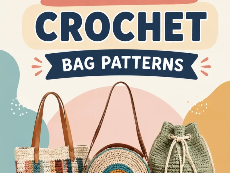 Sturdy Textured Crochet Tote Bag Pattern