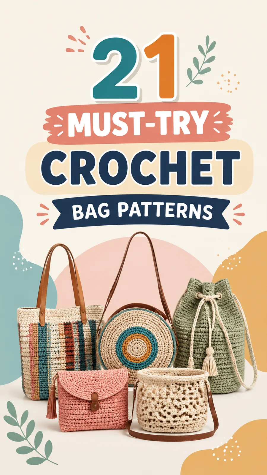 Sturdy Textured Crochet Tote Bag Pattern